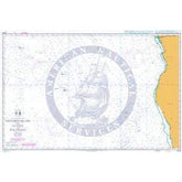 British Admiralty Nautical Chart 4203: South Atlantic Ocean, Ascension Island and Luanda to Walvis Bay